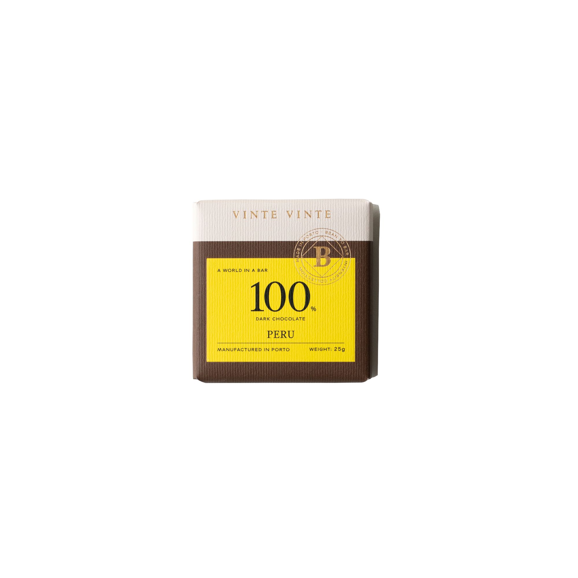 Chocolate Intensity 100% PE 25g – Puro Cacau Peruano