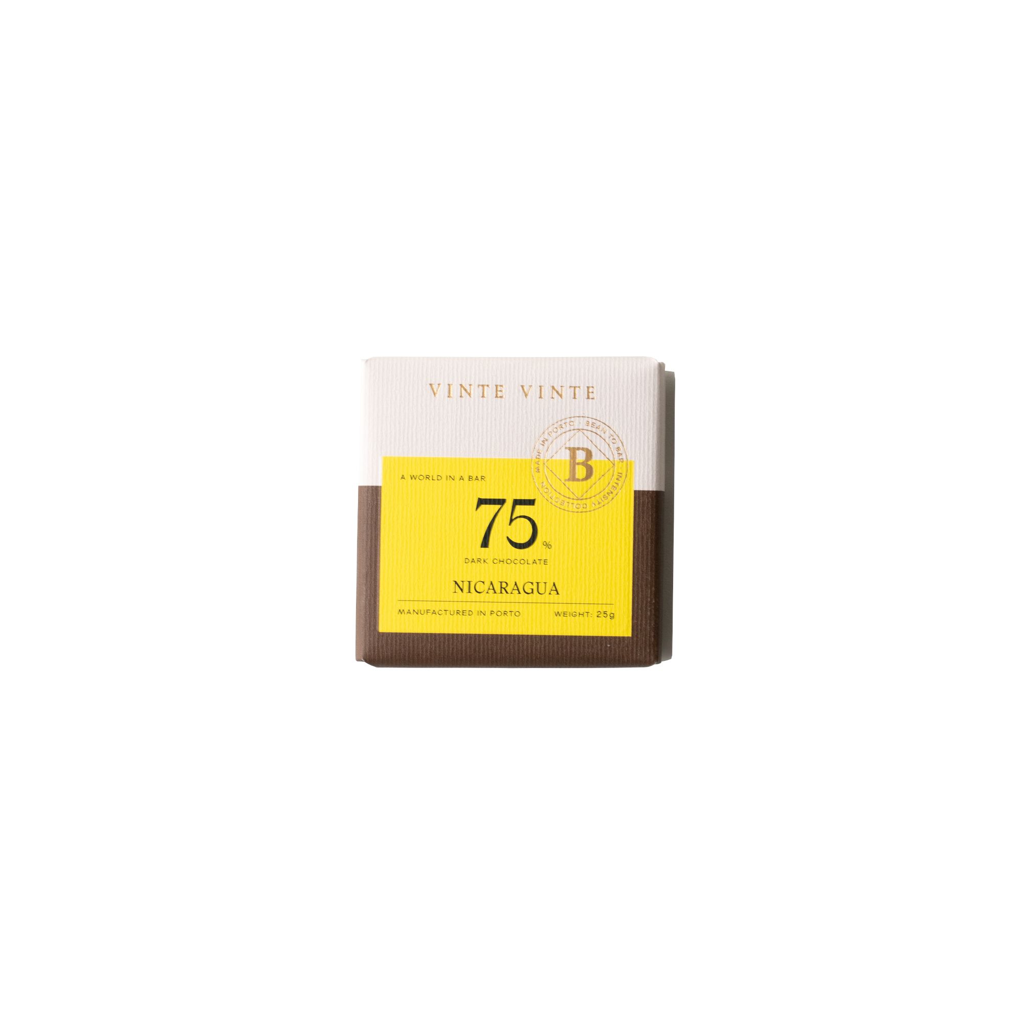 Chocolate Negro 75% Nicarágua – Intensidade e Pureza