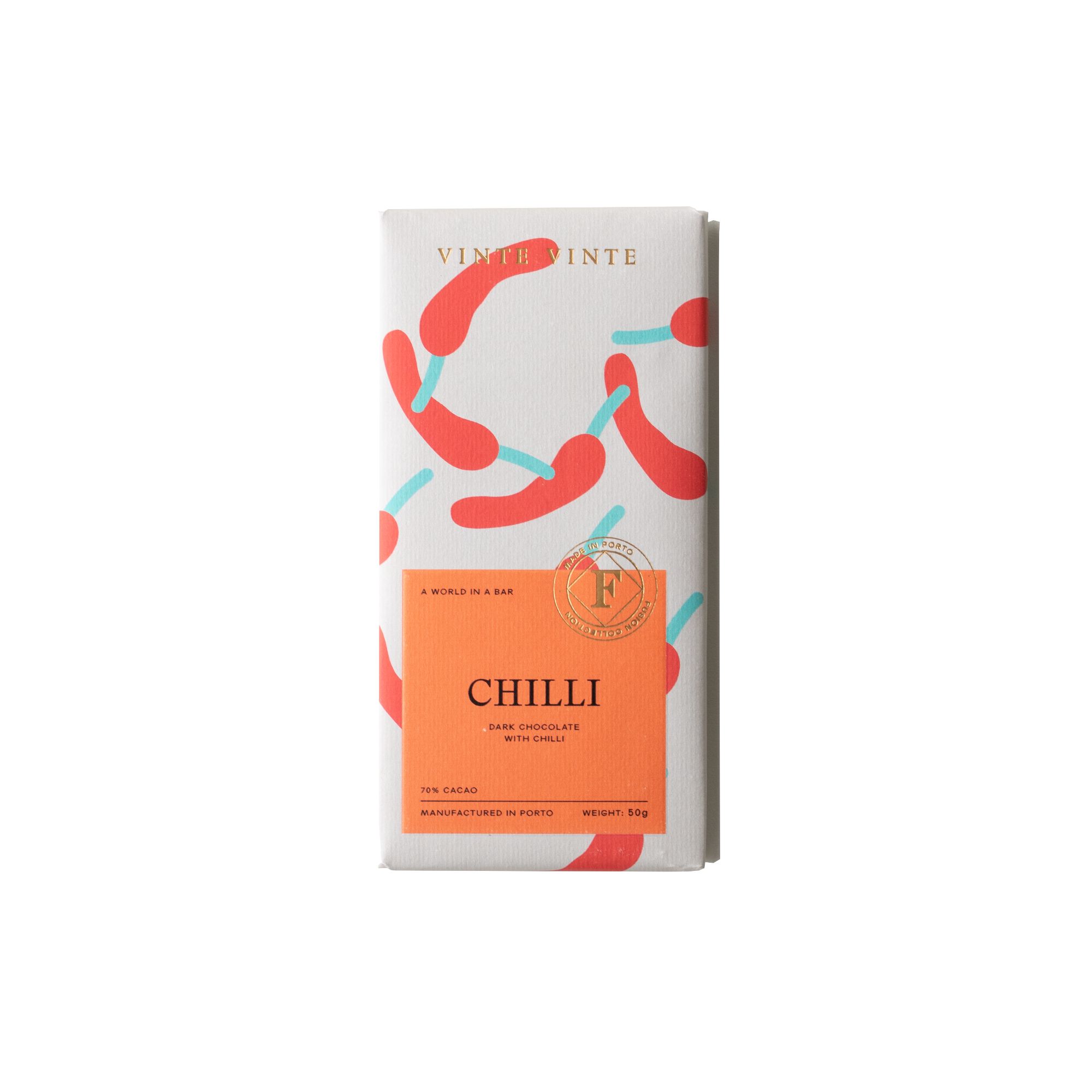 Fusion Dark Chocolate 70% Chilli