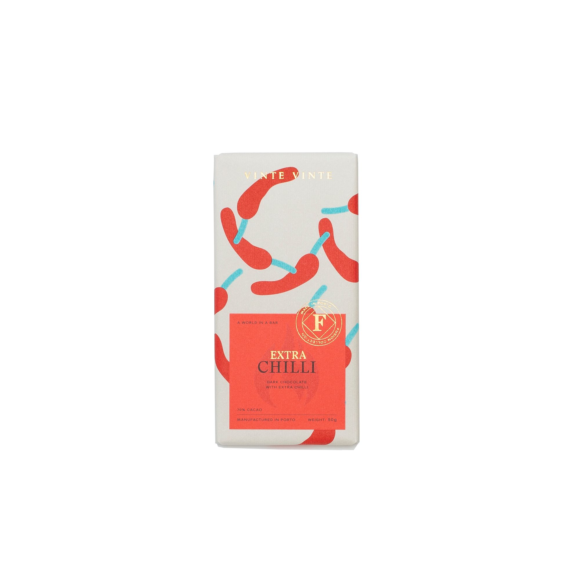 Fusion Dark Chocolate 70% with Extra Chilli