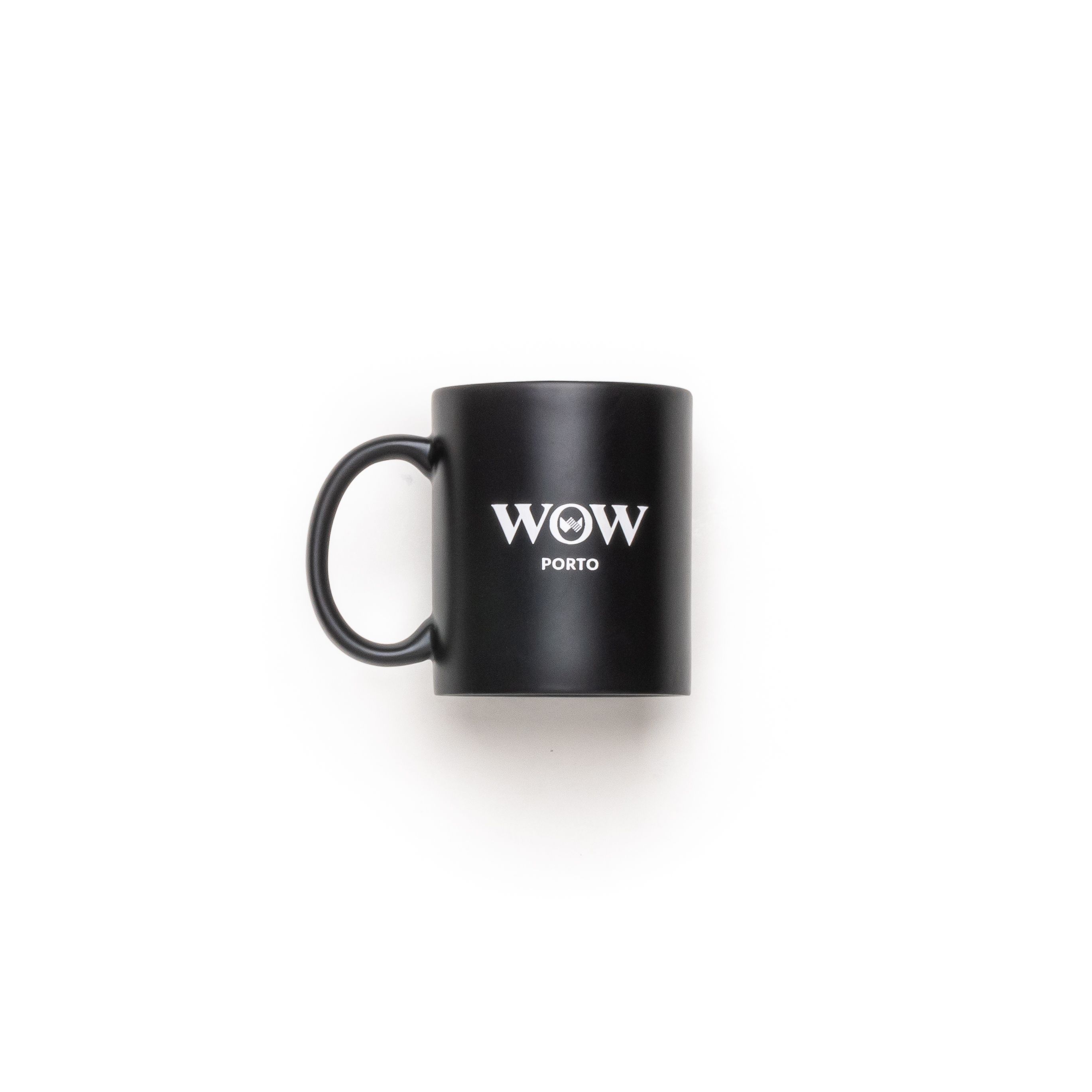 Caneca Preta WOW