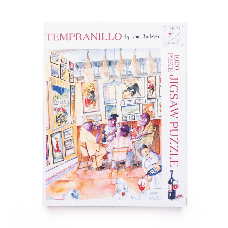 Tim bulmer tempranillo puzzle - wine and art in 1000 pieces