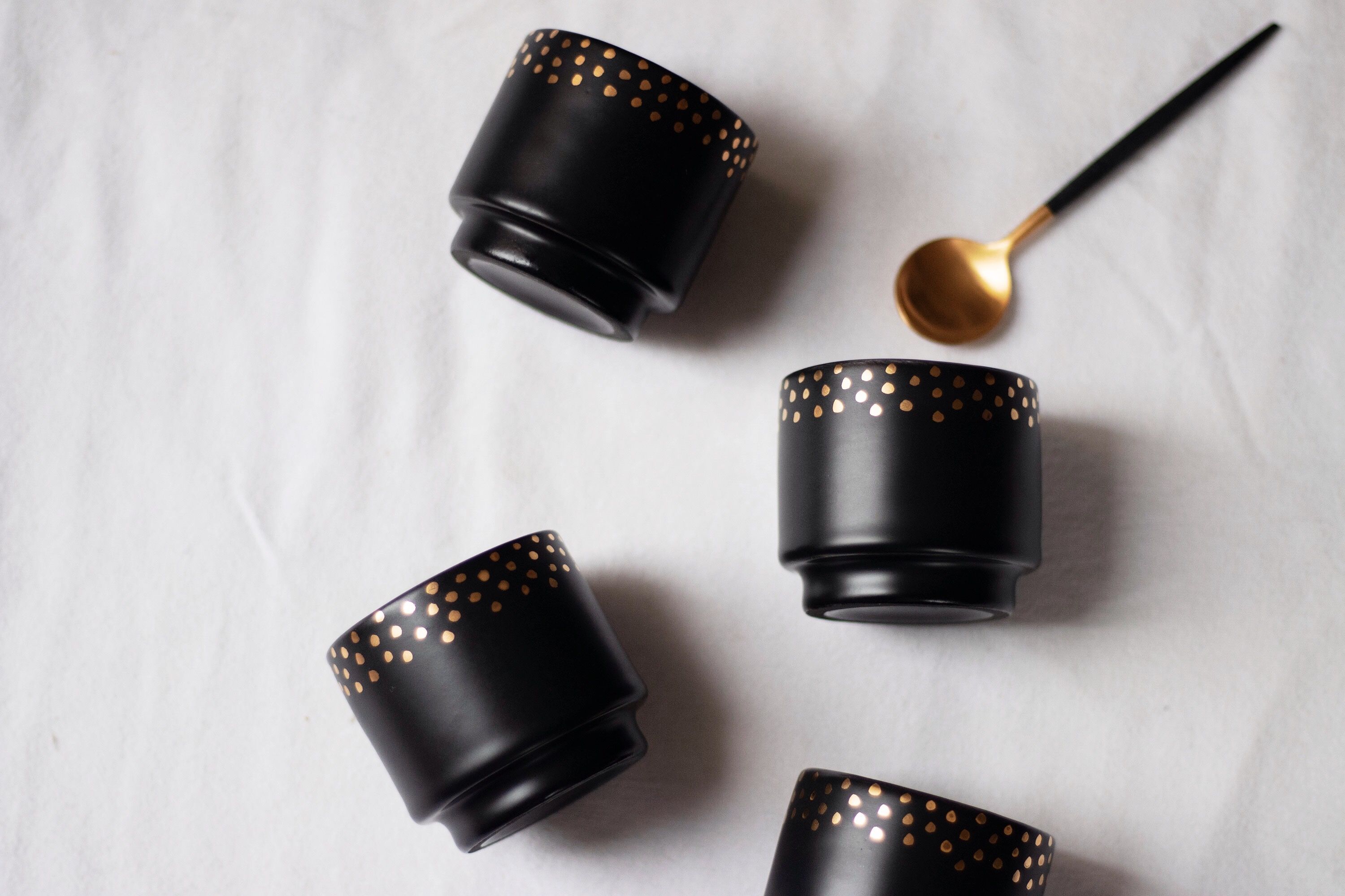 Black&Gold Coffee Cup
