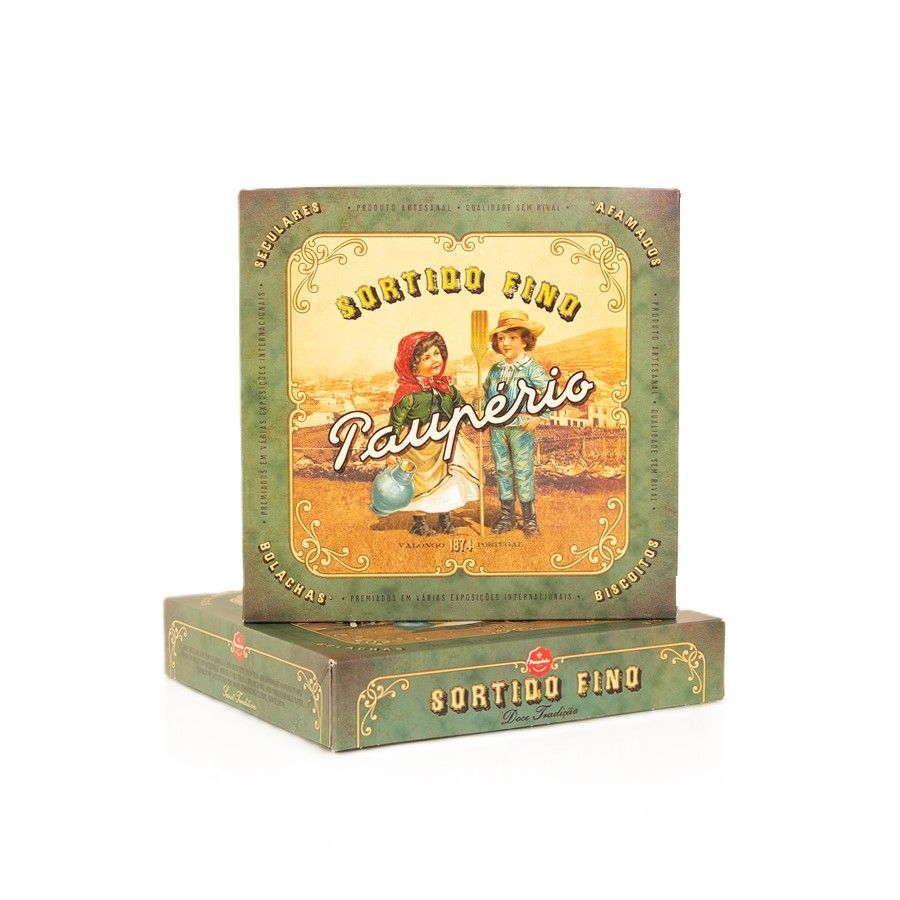 Sortido Fino Paupério 450g – Biscoitos Tradicionais Premium
