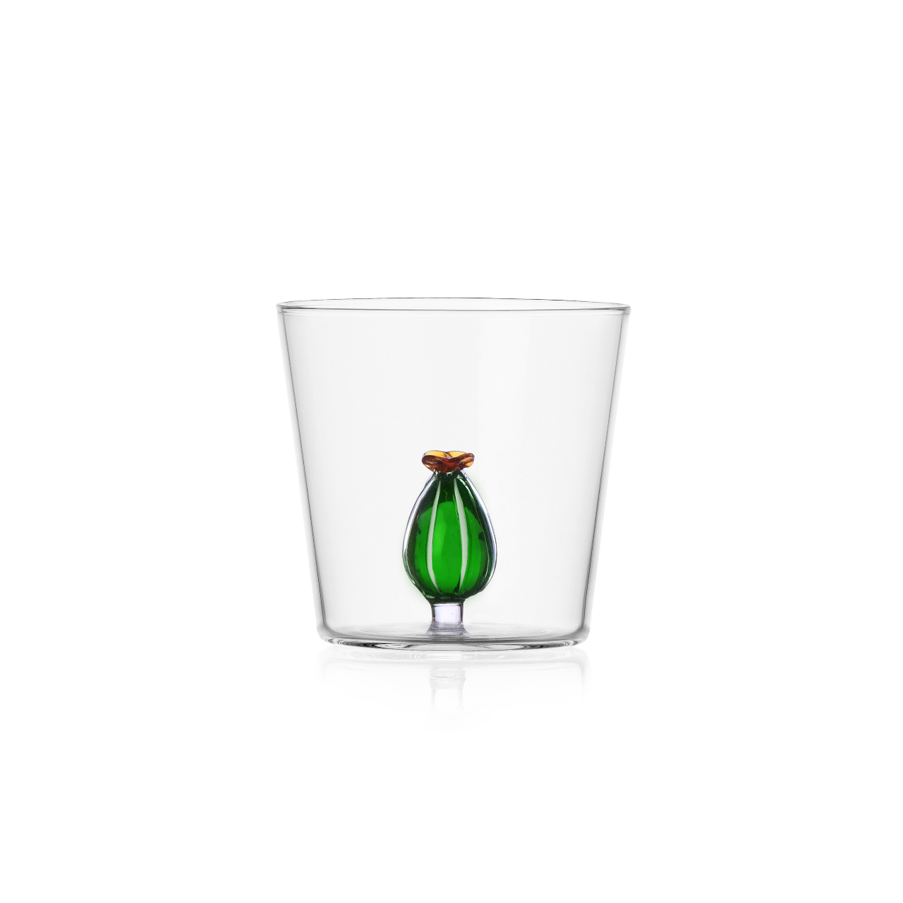 ICHENDORF TUMBLER CACTUS AMBER FLOWER