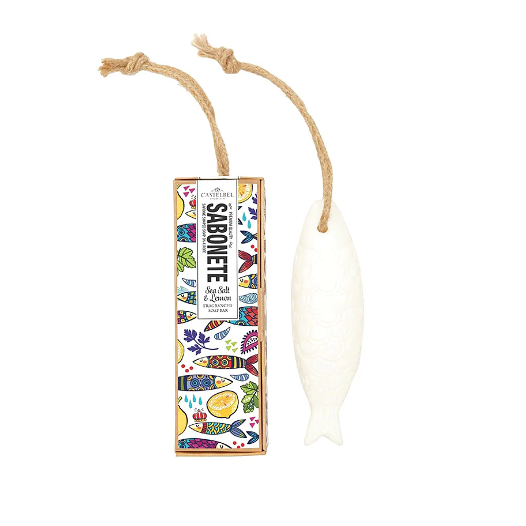 CB SARDINE SOAP ON A ROPE SSALT&LEM 100G