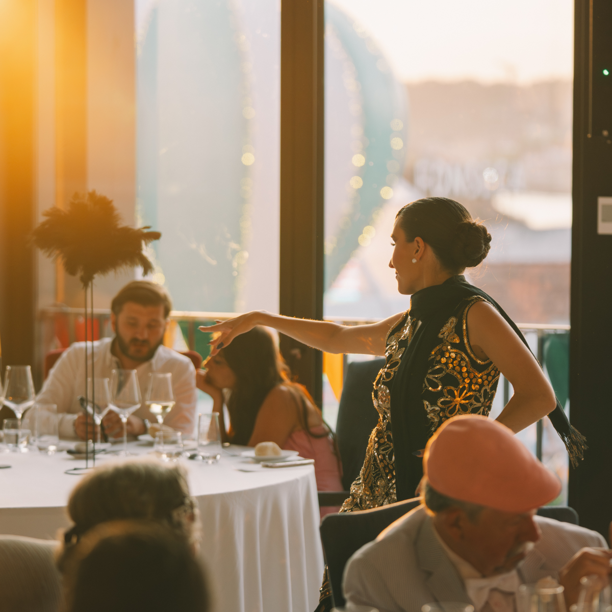 THE HOUSE OF GATSBY - SHOW DINNER AT WOW 