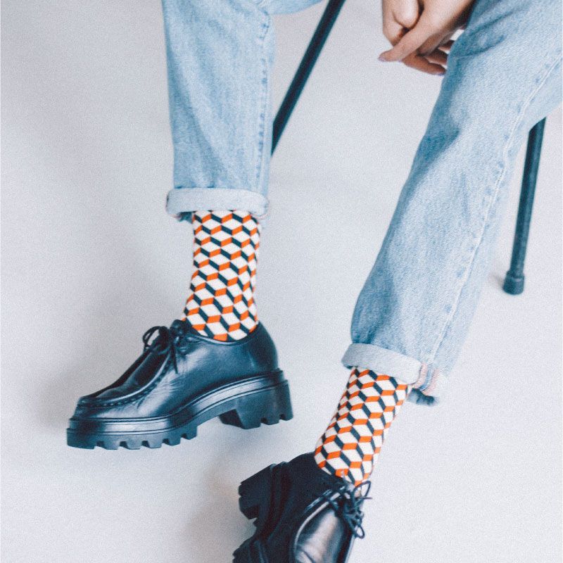 Meias Sir Tile Cubes