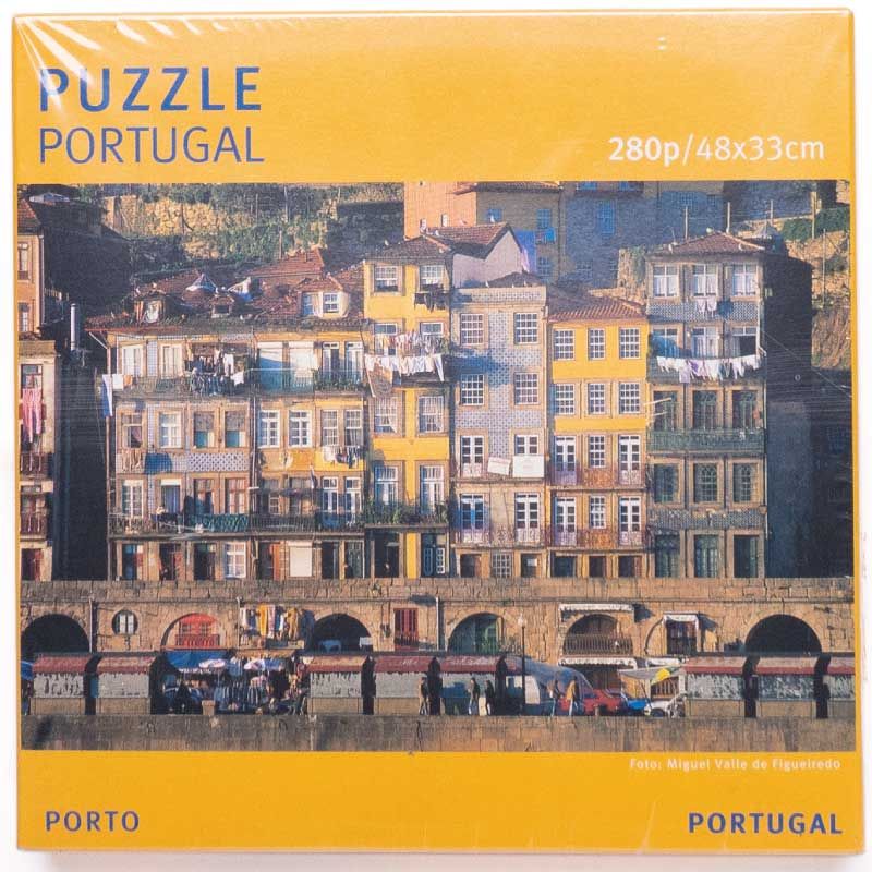 Puzzle porto 6 pieces - mini puzzle of the invicta city