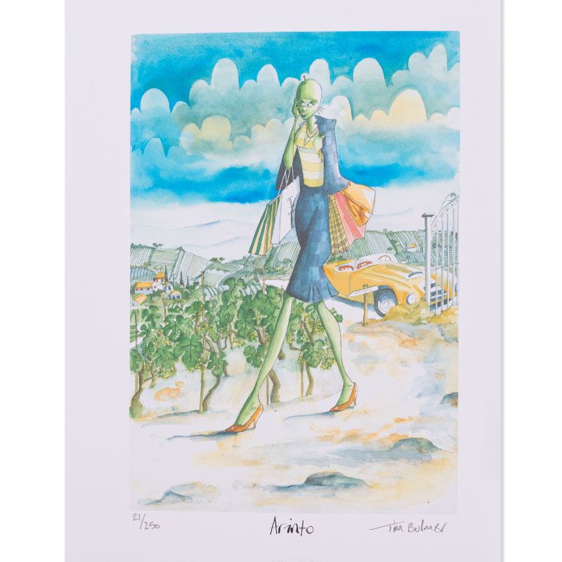 Tim Bulmer Print Arinto – Arte e Humor sobre Vinho