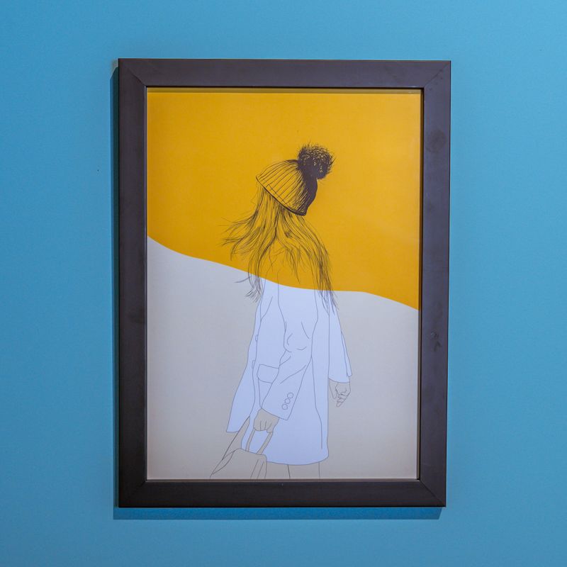 A4 WOMAN COLOR 7 MOLDURA