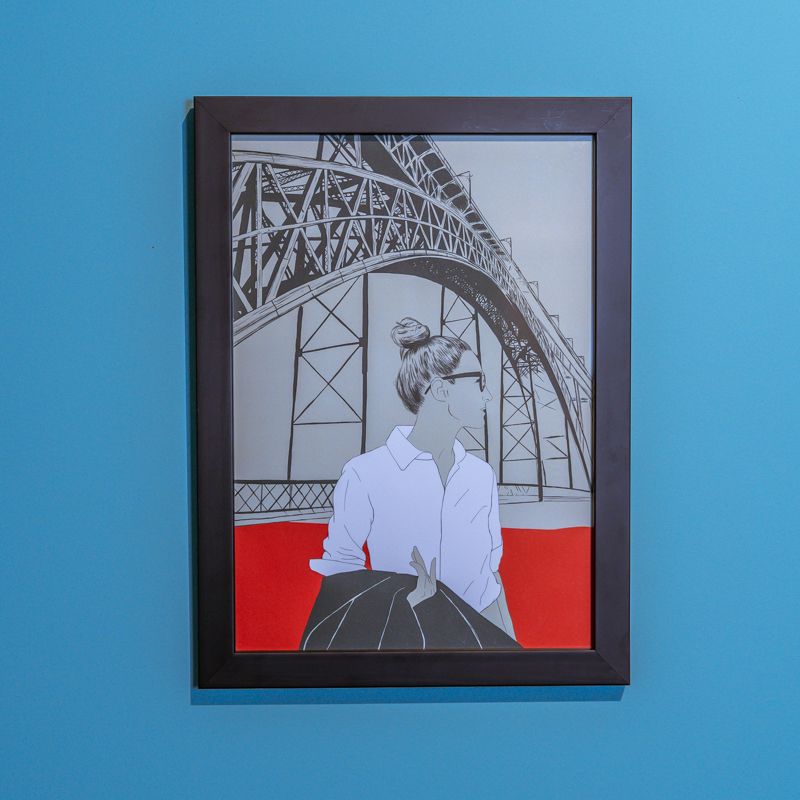 A4 THE BRIDGE MOLDURA