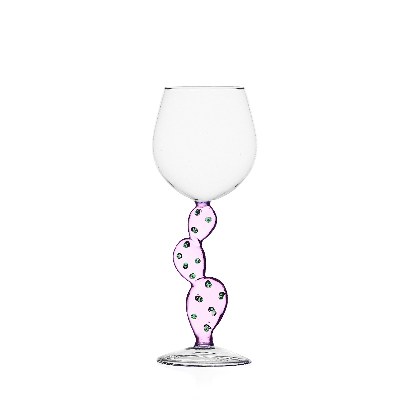 ICHENDORF WINE GLASS CACTUS PINK