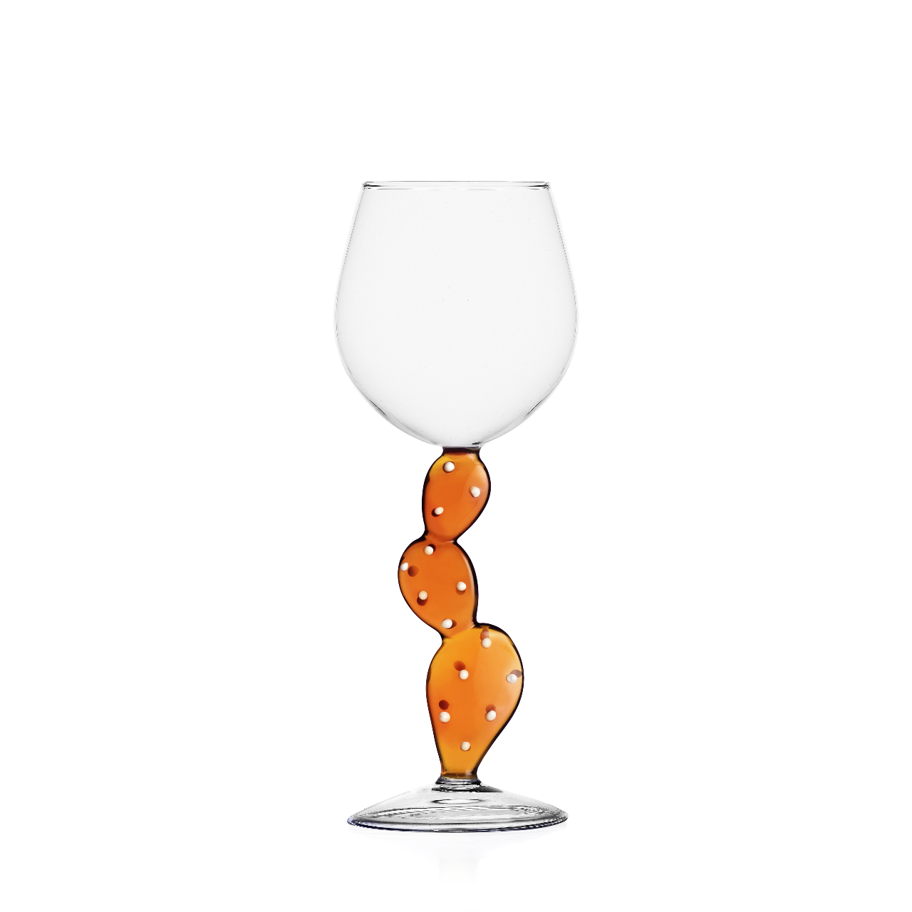 Cactus Amber Wine Glass