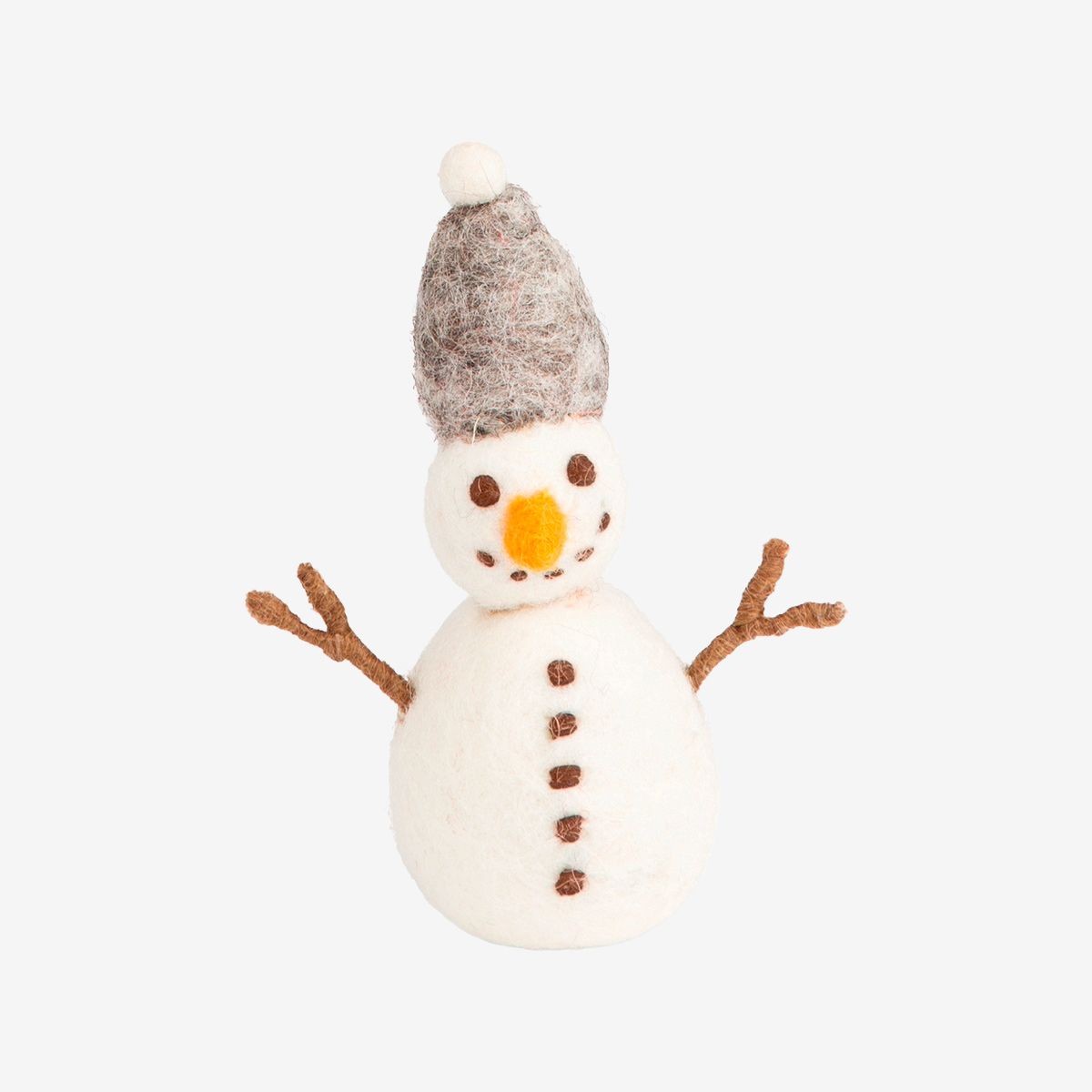 Felt Christmas Decoration – Snowman