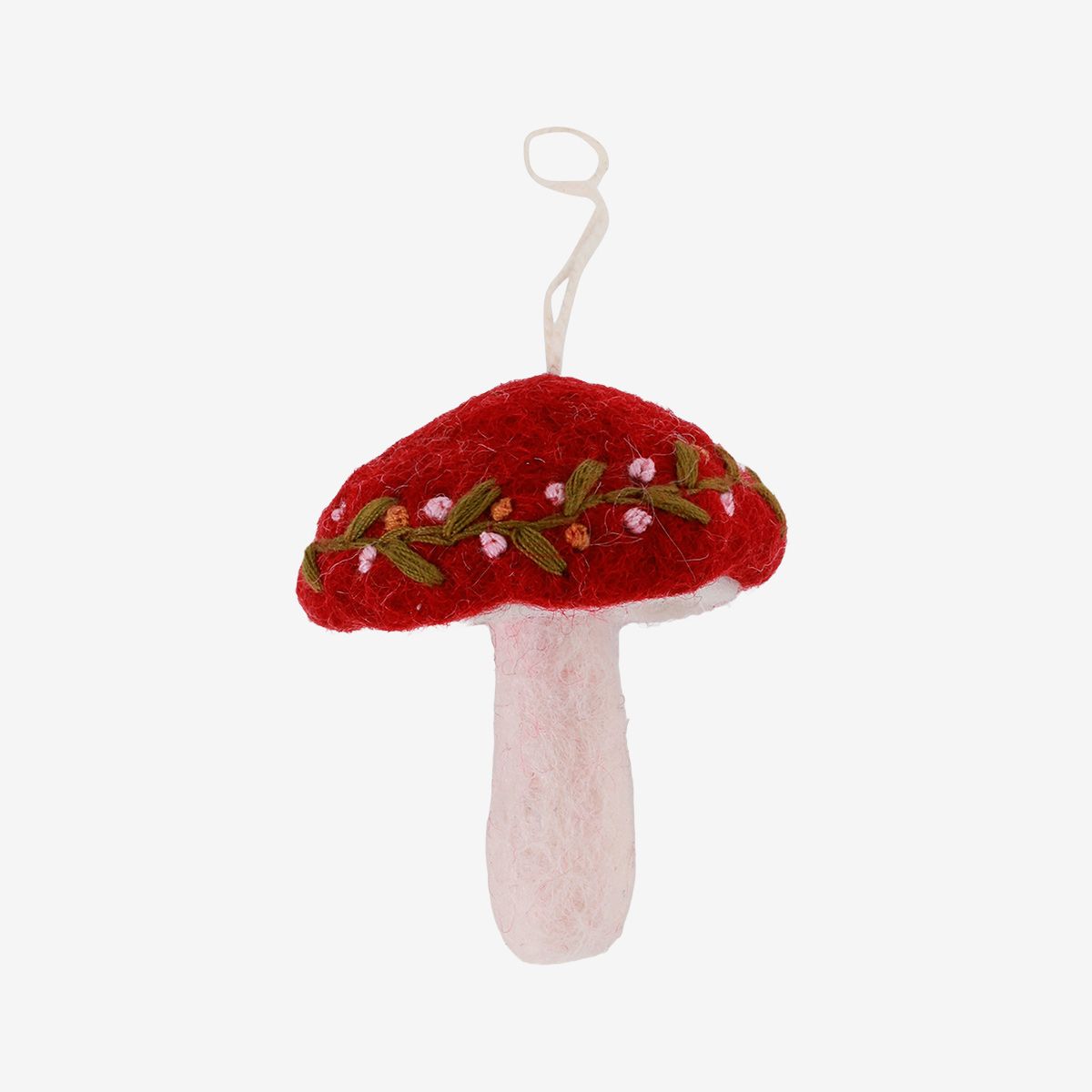 Felt Christmas Decoration – Mushroom