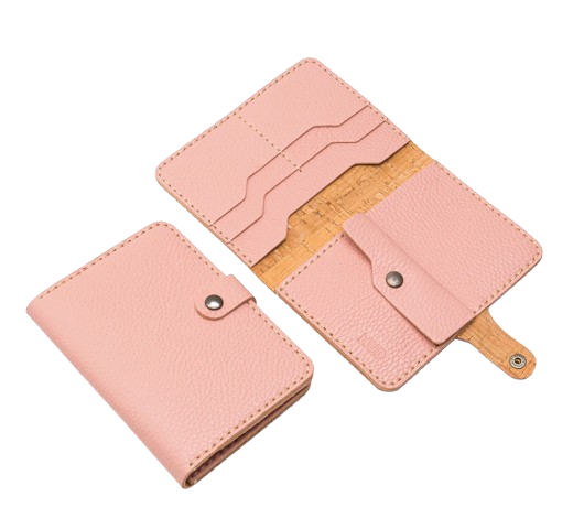 MUD MAJOR PASSPORT WALLET PINK