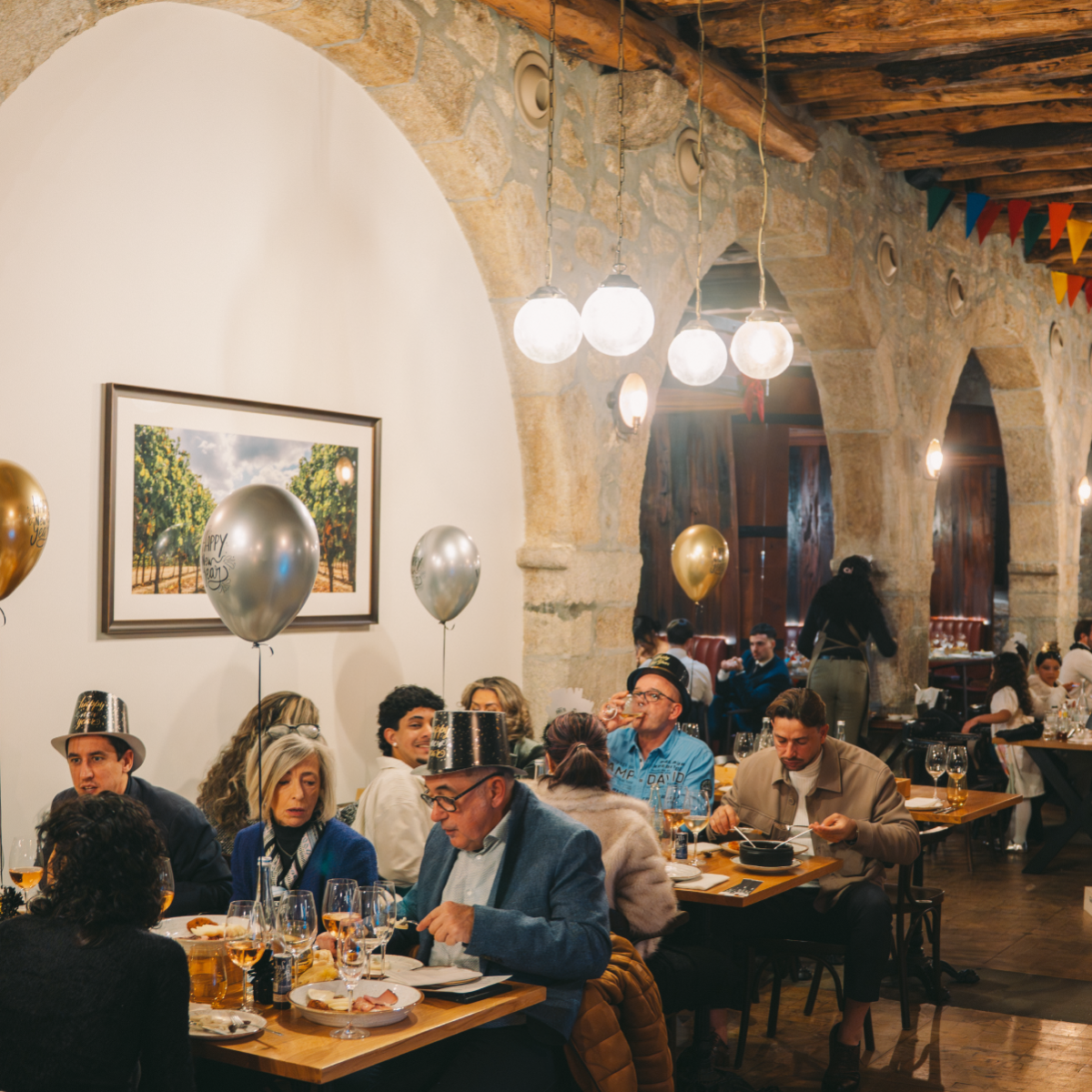 Jantar de Passagem de Ano no T&C